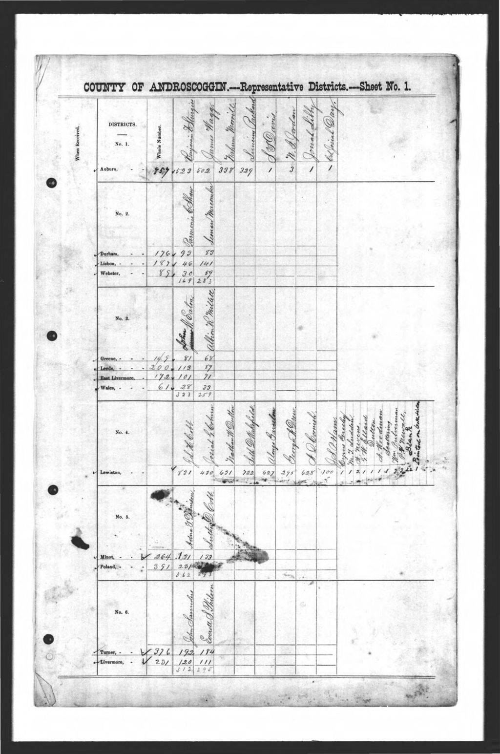 Miniature of General Election: Congressional Votes