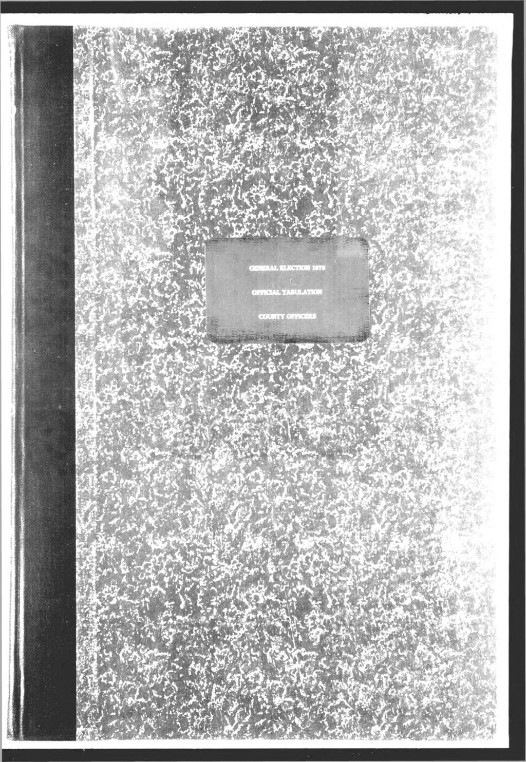 Miniature of General Election: County Officers