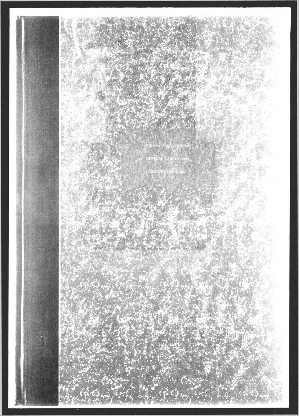 Miniature of General Election: County Officers & County Charter Committee