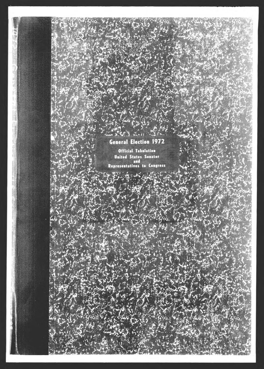 Miniature of General Election: United States Senator & Representatives to Congress