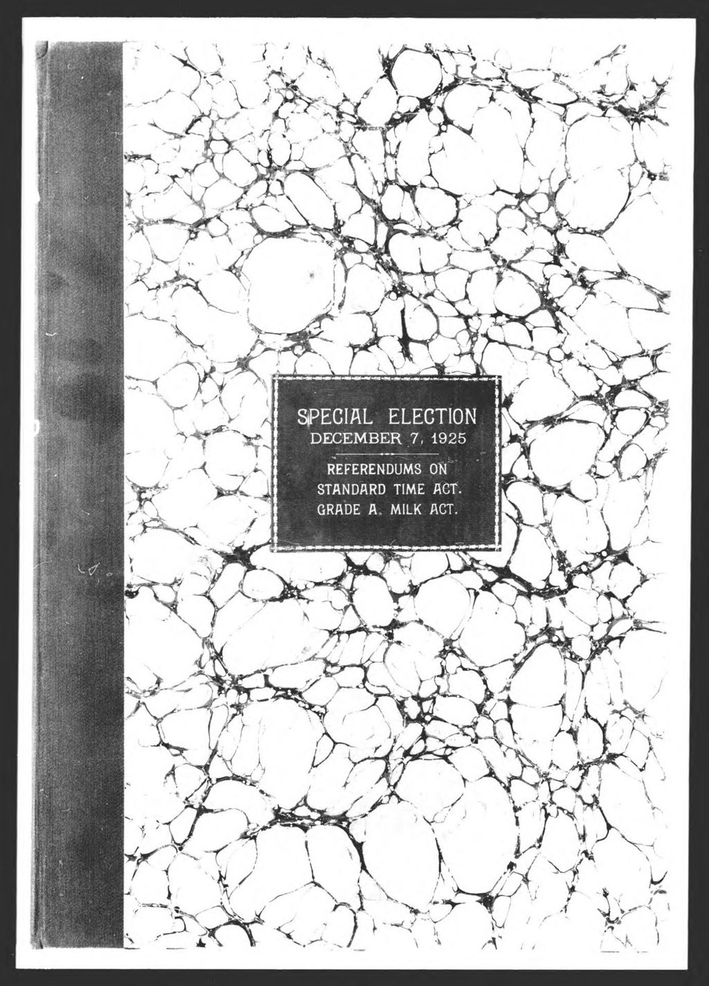 Miniature of Special Election: Referendum