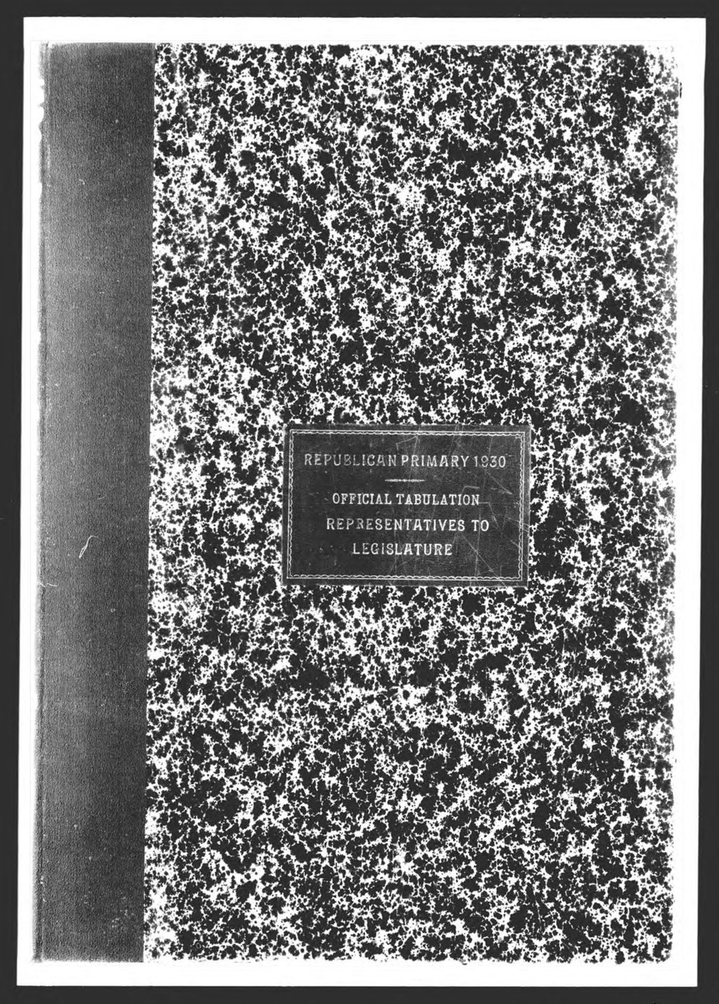 Miniature of Republican Primary: Representatives to Legislature
