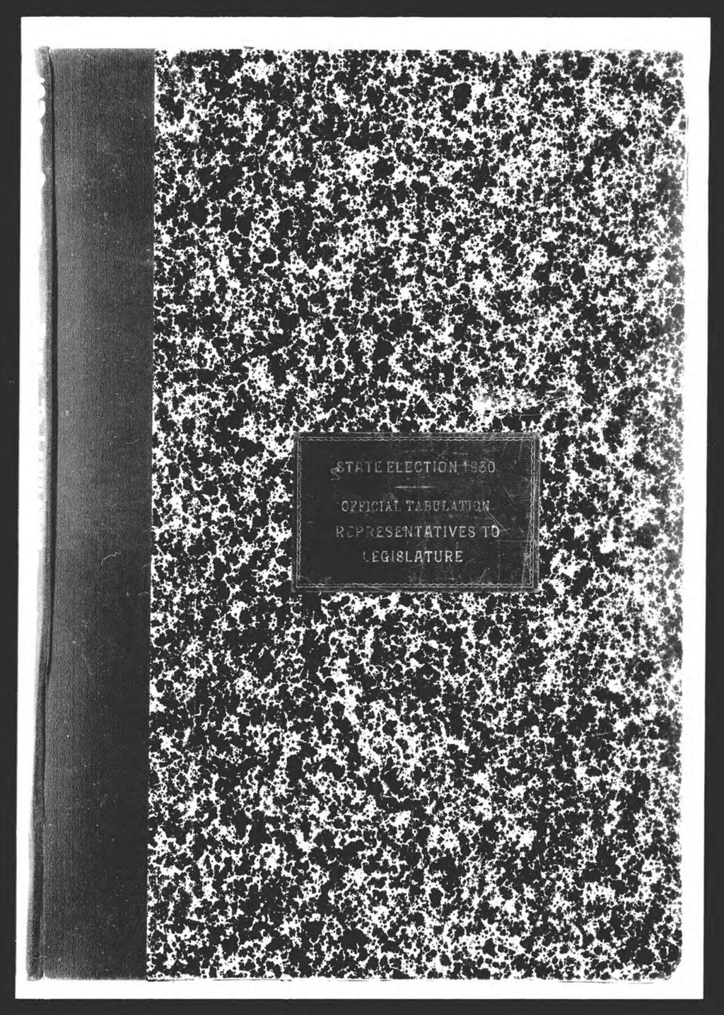 Miniature of General Election: Representatives to Legislature