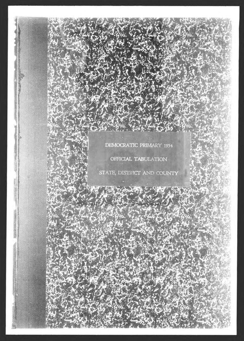 Miniature of Democratic Primary:  State & County Officers