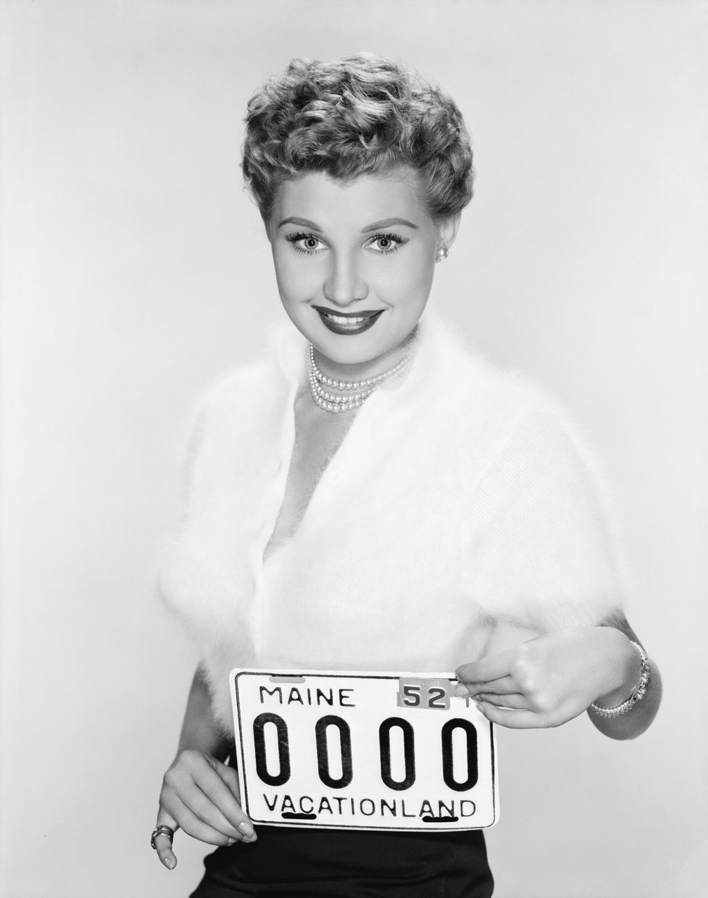 Miniature of License plate 1952, Mari Aldon
