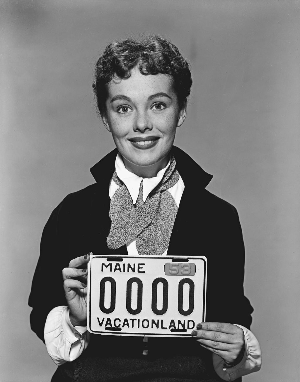 Miniature of License plate 1953, Phyllis Kirk