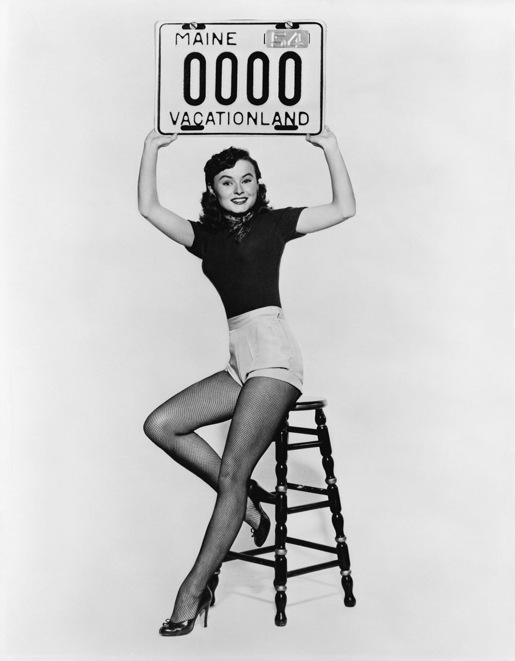 Miniature of License plate 1954, Lucy McAleer
