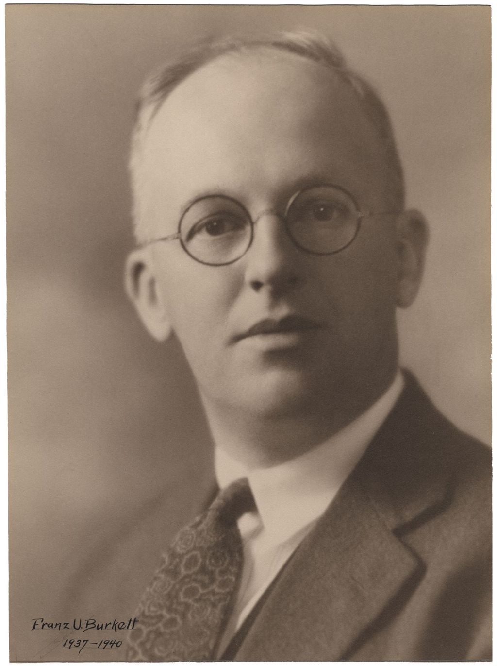 Miniature of Franz U. Burkett