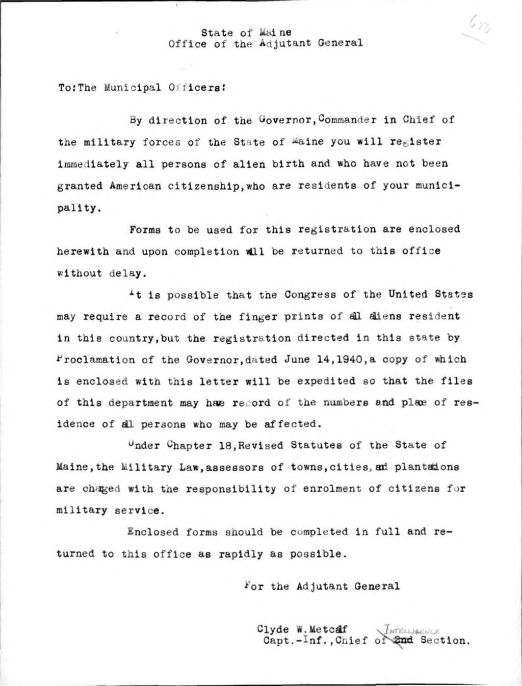 Miniature of To_ The Municipal Officers (Draft)