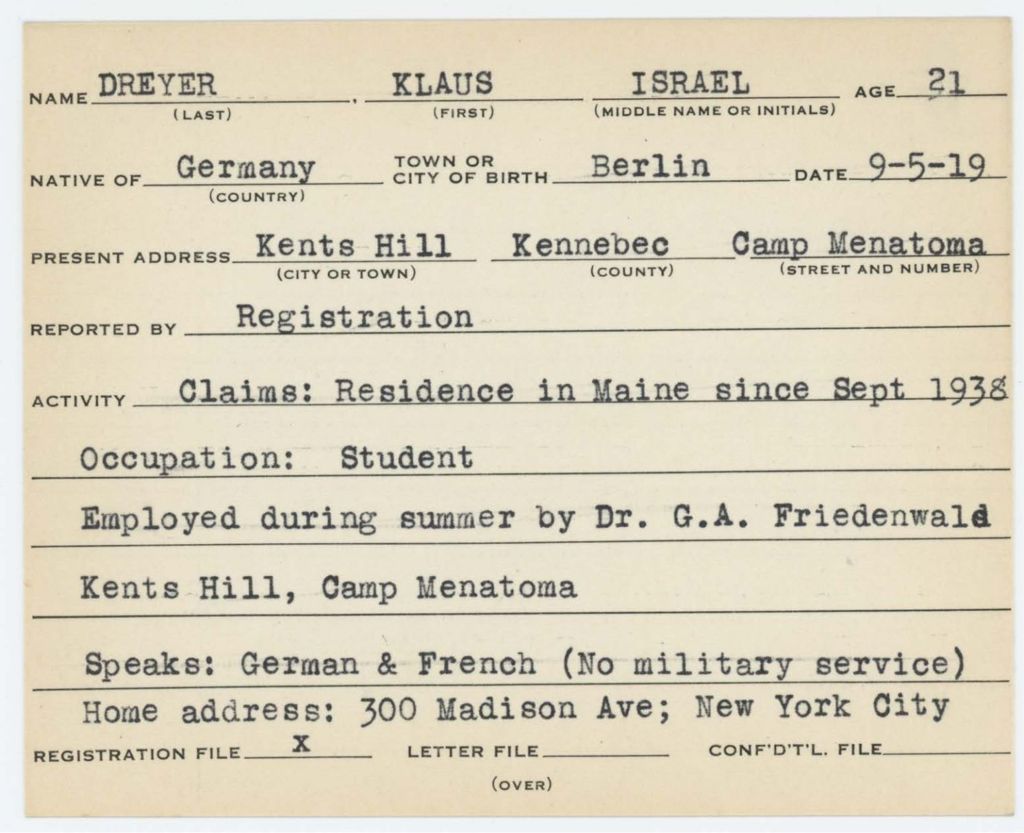 Miniature of Dreyer_Klaus_Israel