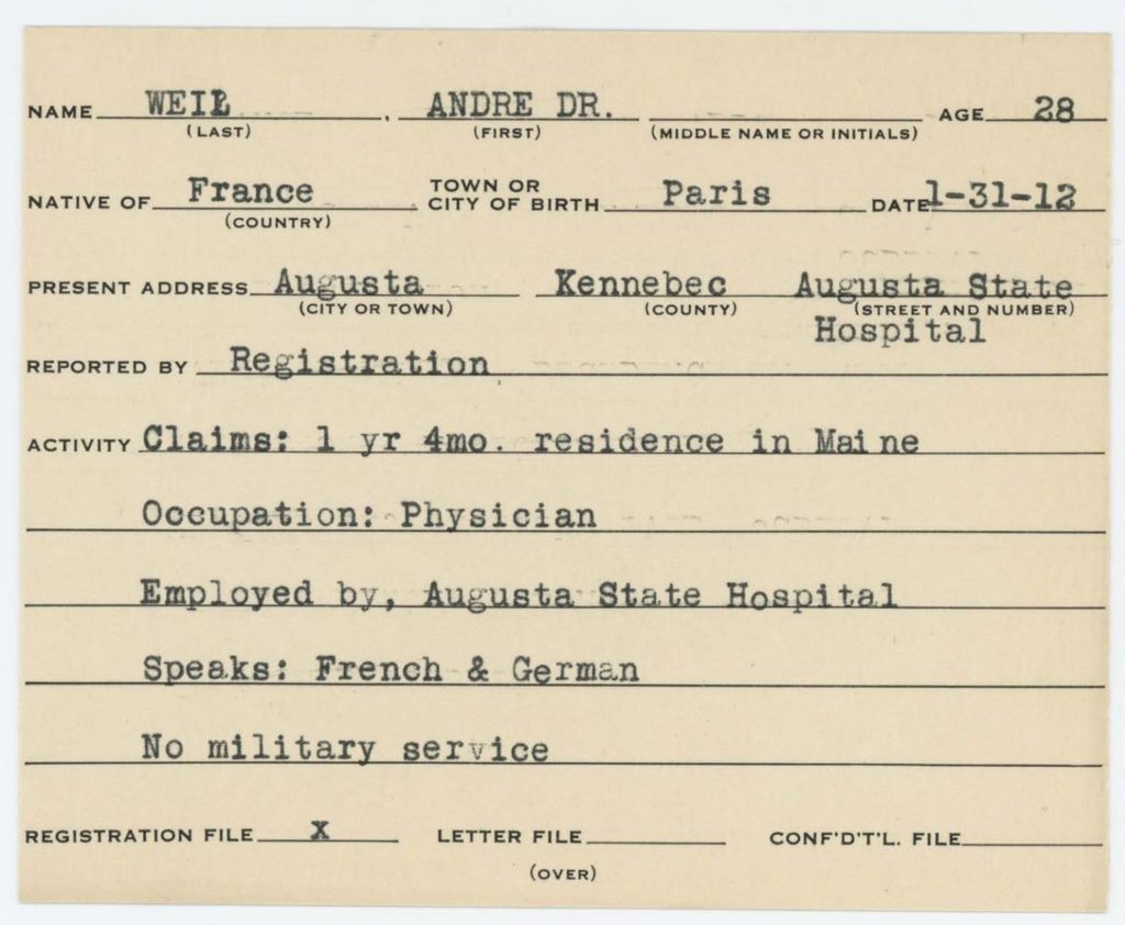 Miniature of Weil_Andre