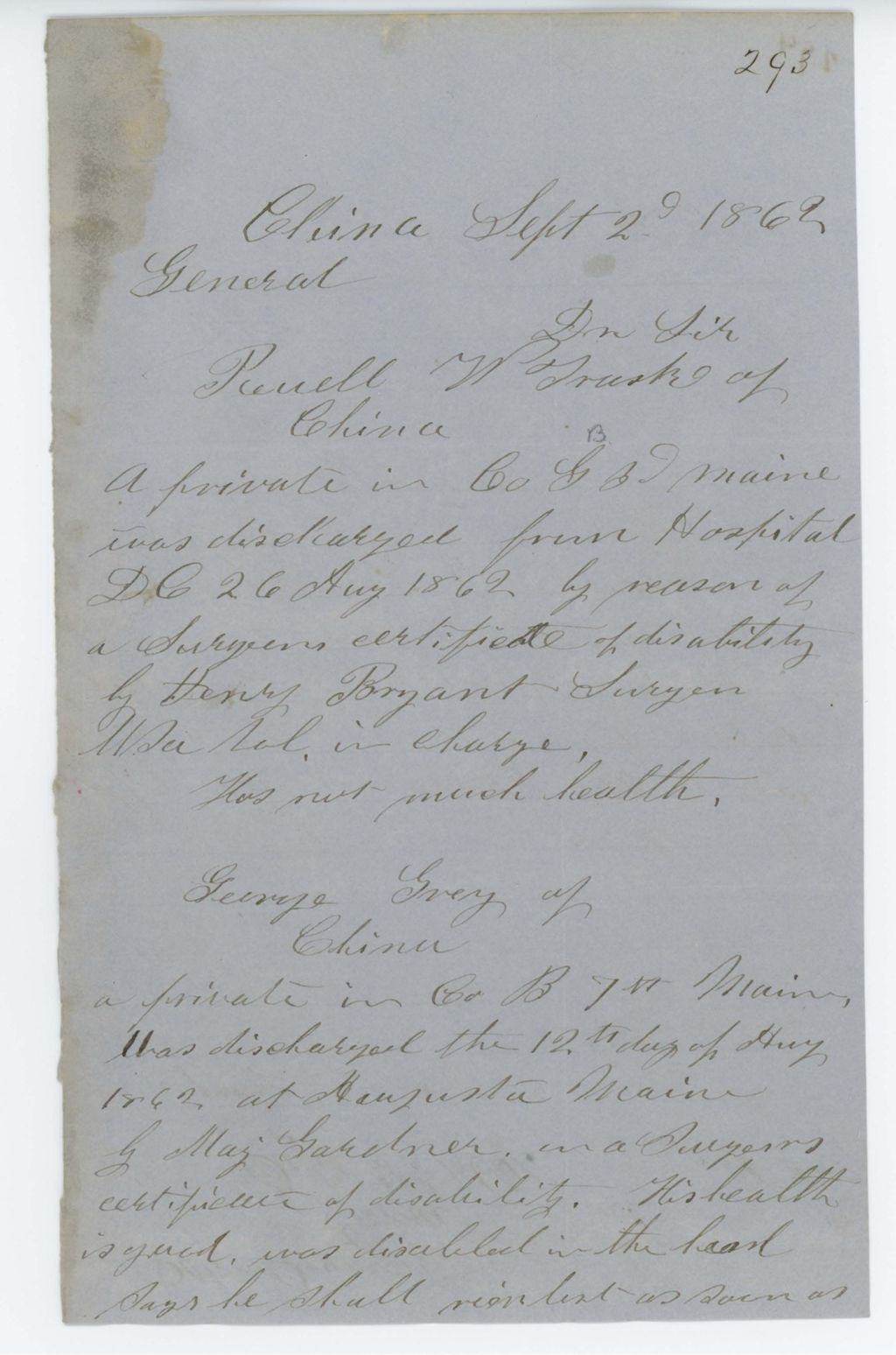 Miniature of Absent Soldiers: Correspondence from J. Boynton