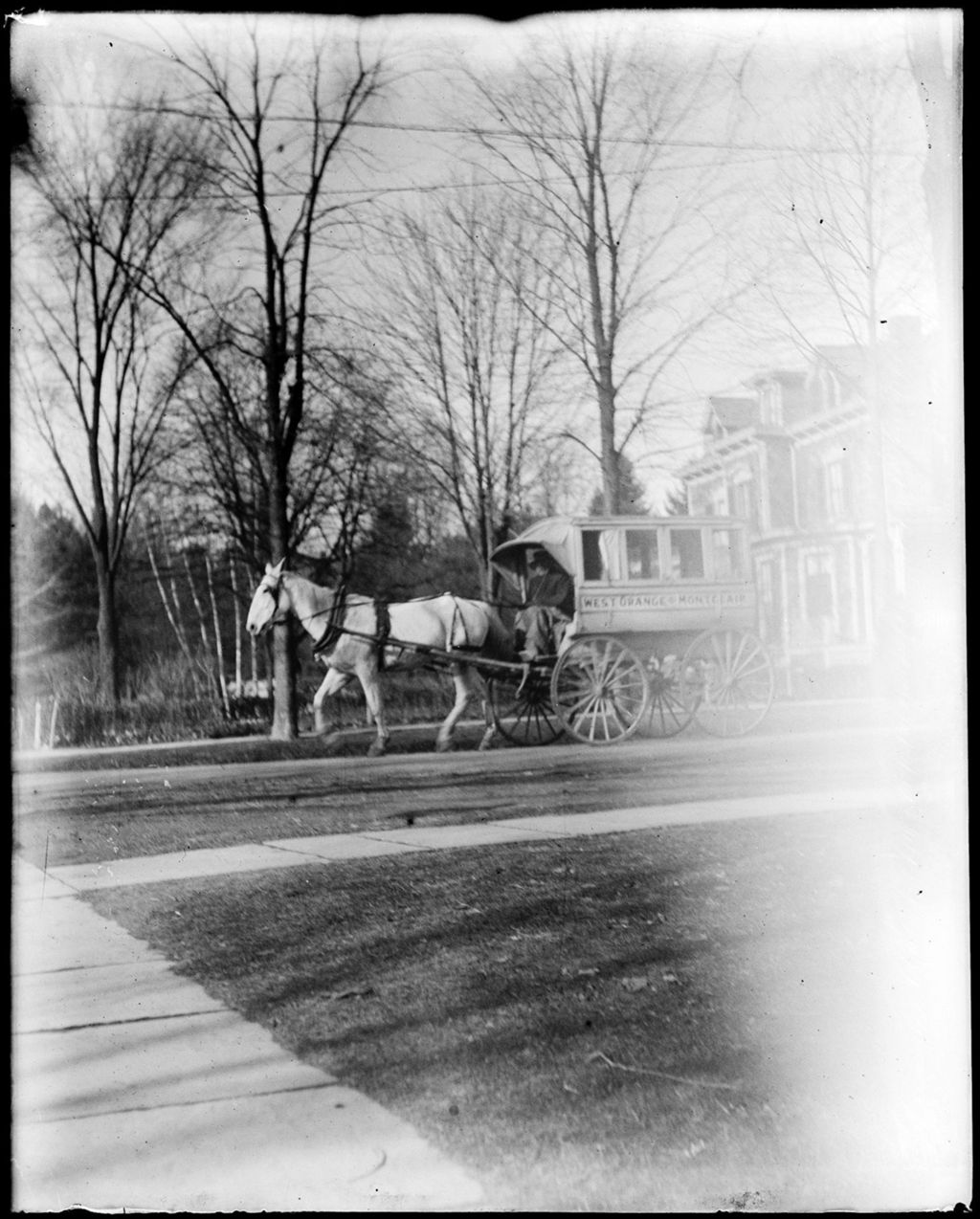 Miniature of West Orange & Montclair Horse Drawn Coach