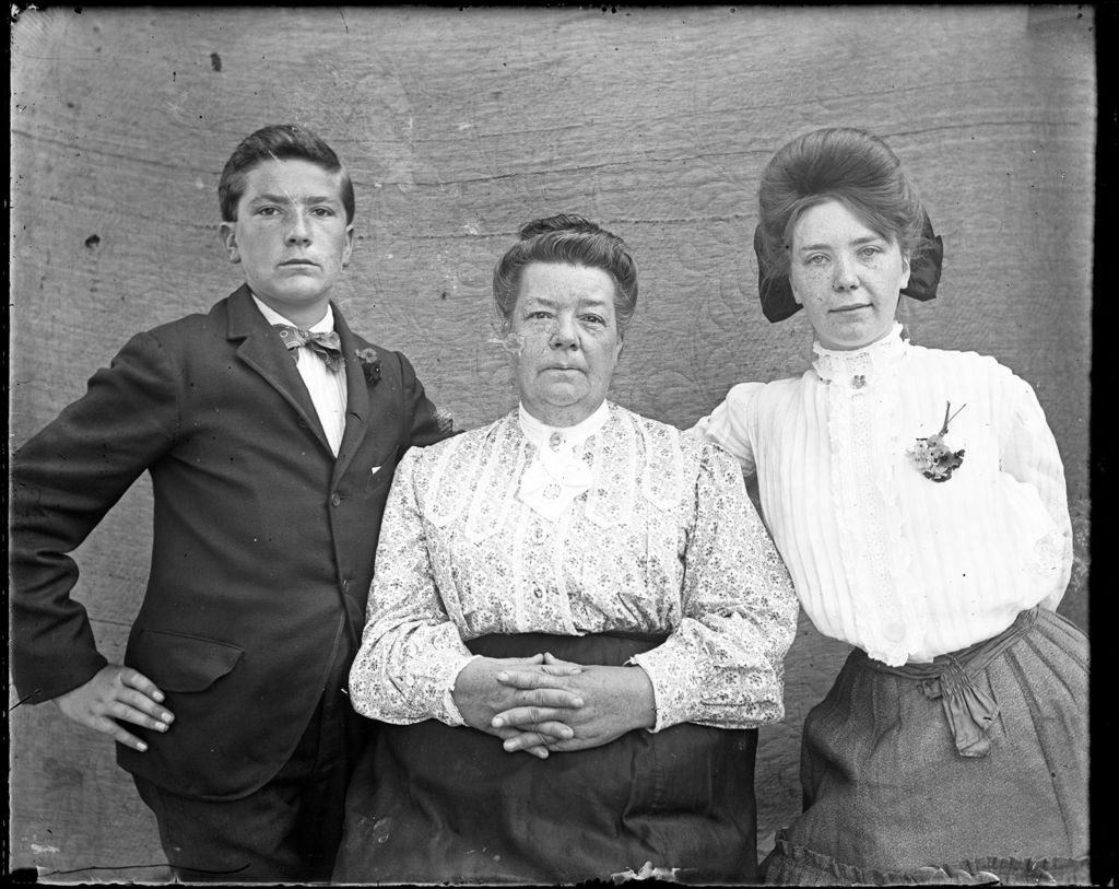 Miniature of Ma French With A Son And Daughter