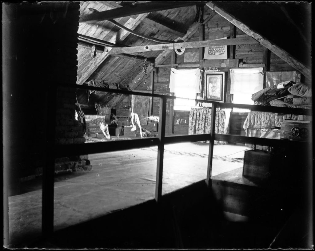 Miniature of Interior Of An Attic