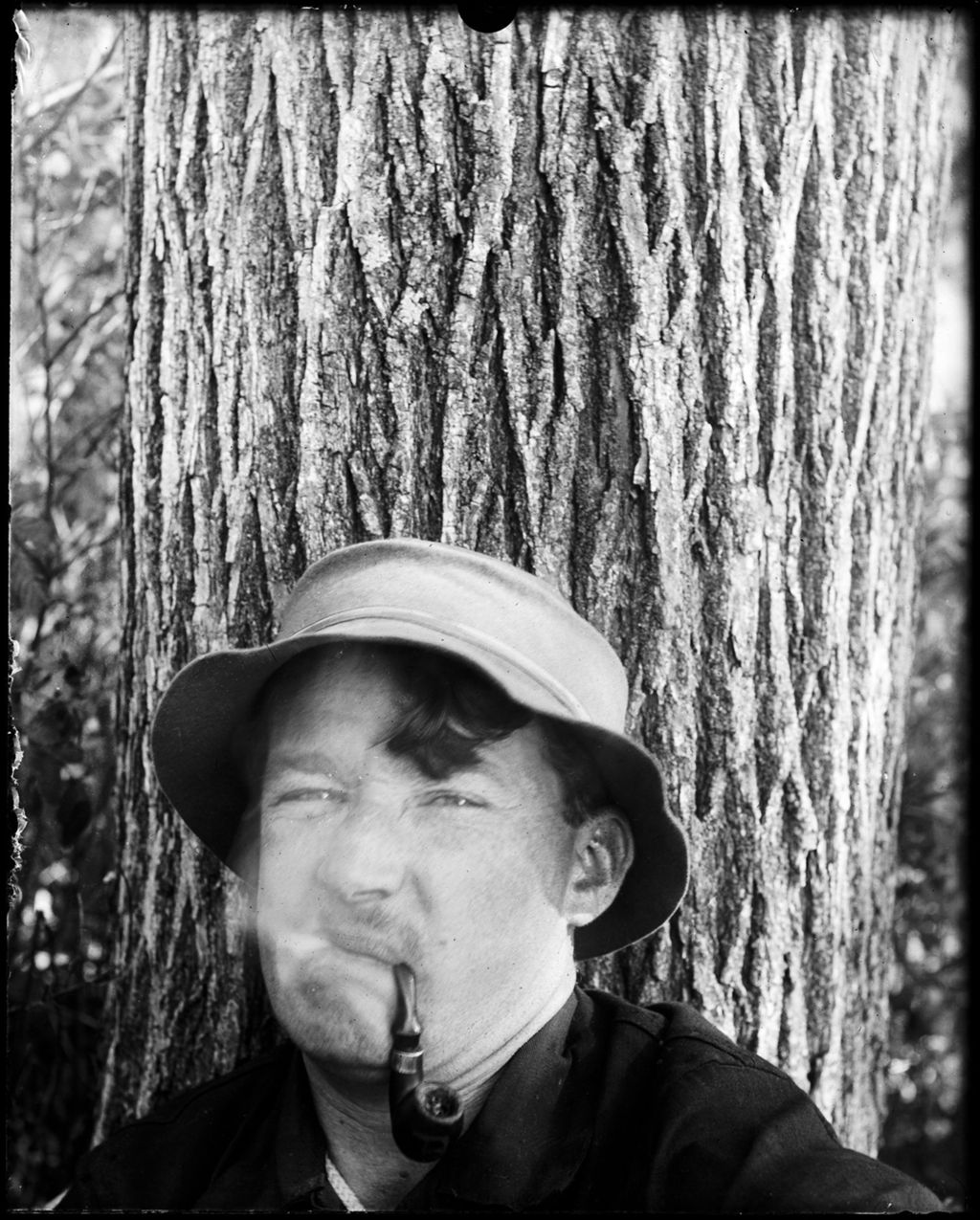 Miniature of Self Portrai With Pipe & Hat