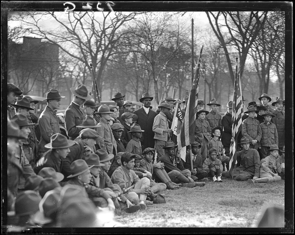 Miniature of Boy Scouts An An Awards Ceremony