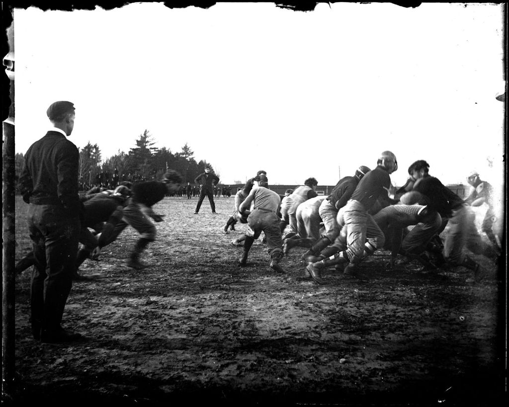 Miniature of Football Game, Bates College