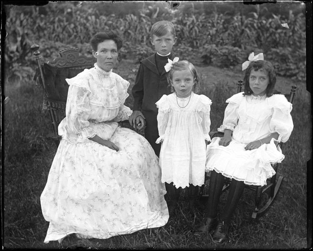 Miniature of Family Portrait, Mother And Three Children (Lil Ridlon)
