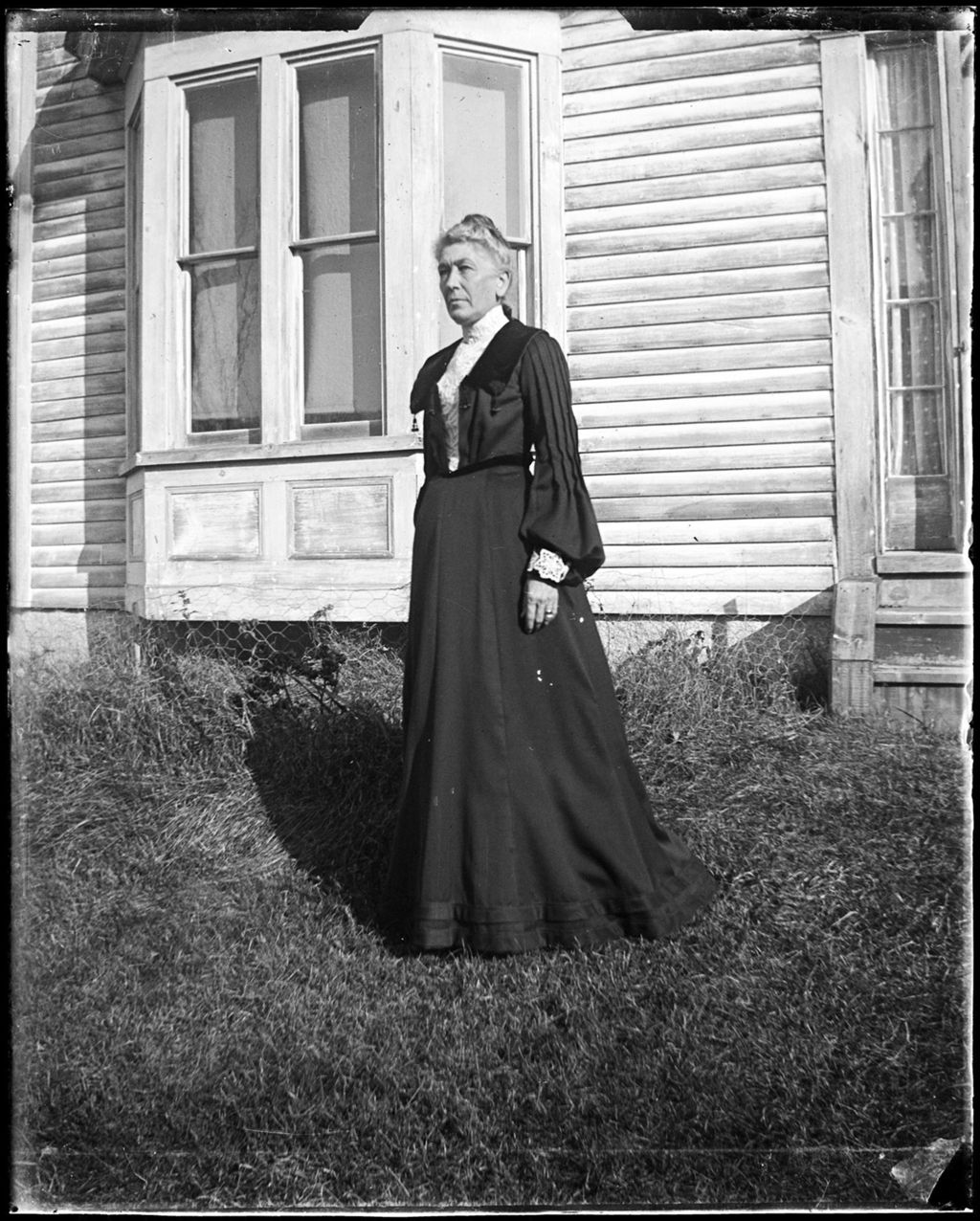 Miniature of Full Length Portrait Of A Woman En Plein Air
