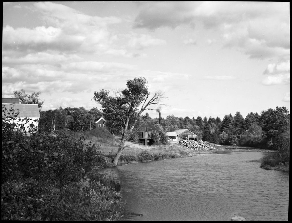 Miniature of A Mill Pond In Hollis- Saw Mill At Far End 1951052