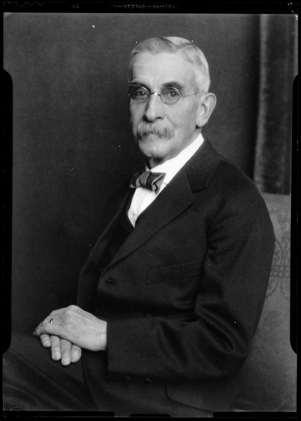 Miniature of Portrait Of A Man With Glasses And A Moustache
