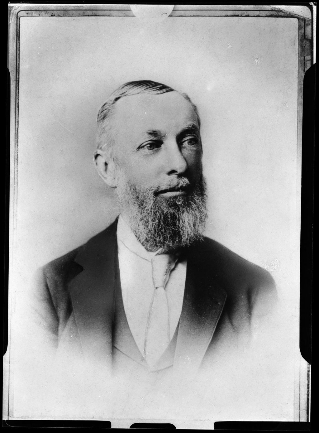 Miniature of Portrait Of A Man With Full Beard And A Moustache