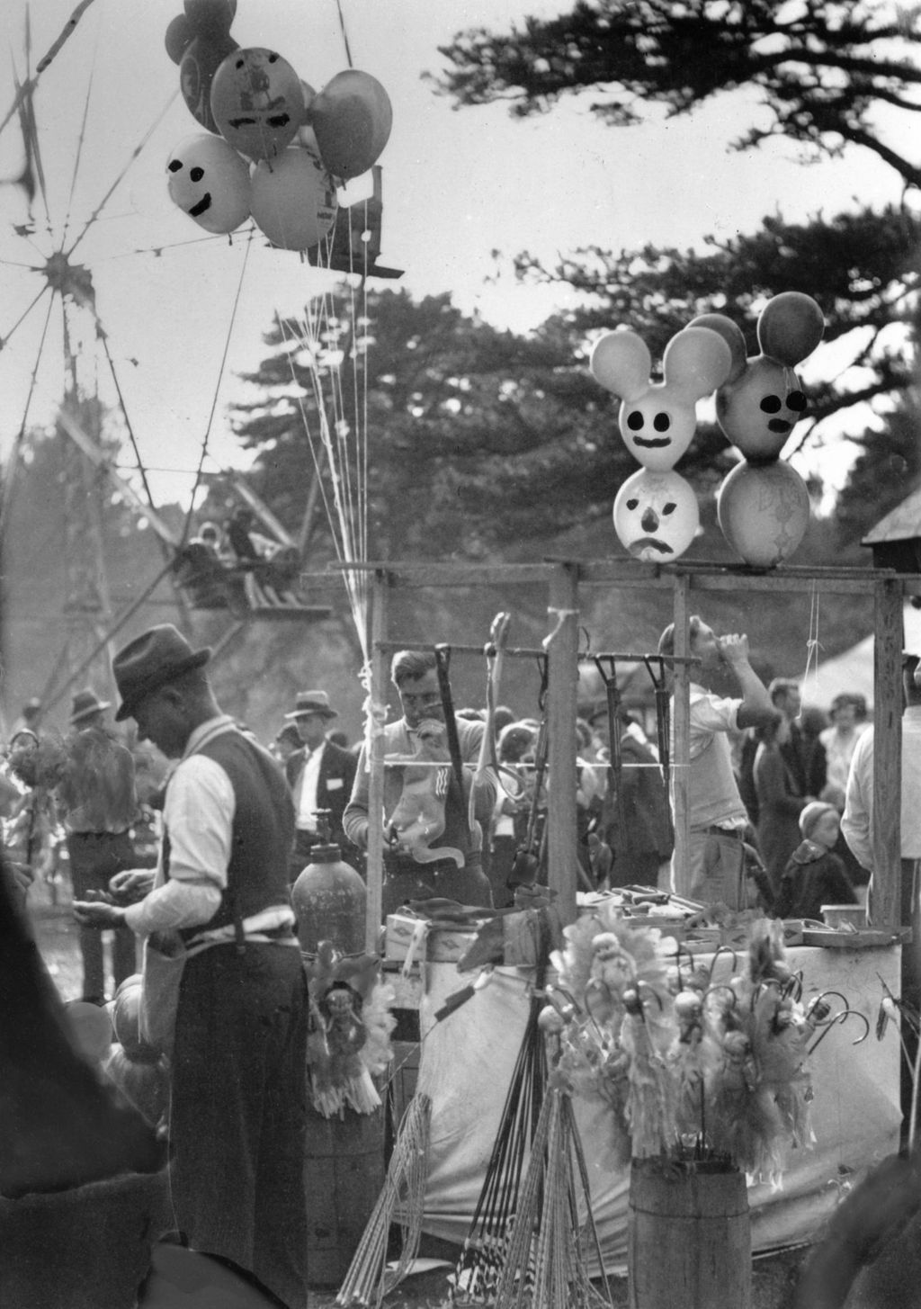 Miniature of Balloon Man At The Fryeburg Fair