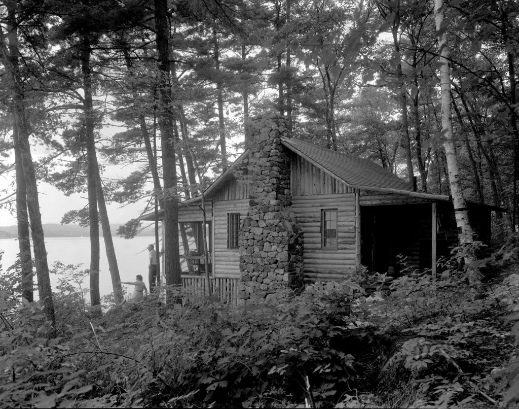 Miniature of Log Cabin On Lake Shore In Naples "The Chutes"