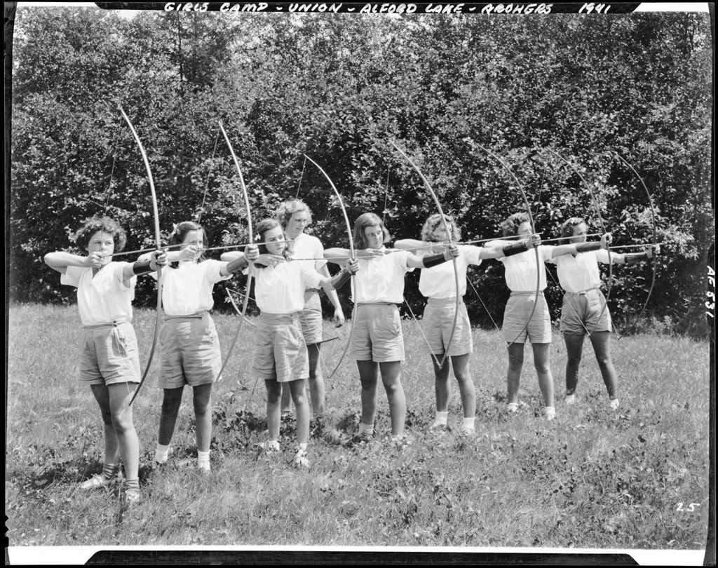 Miniature of Archery Classes At A Girls Camp In Union