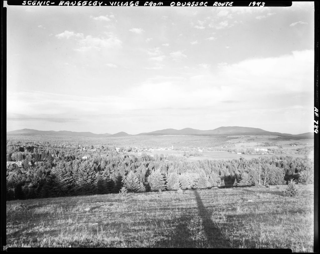 Miniature of Distant View Of Rangeley And Surrounding Area