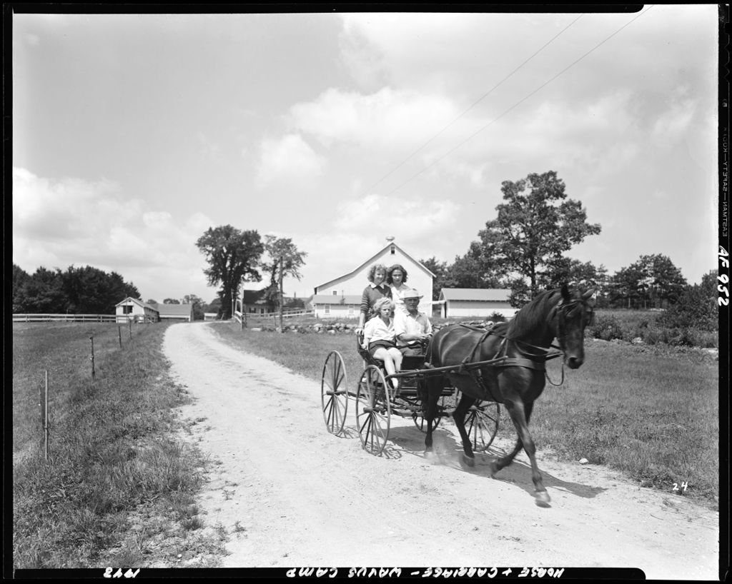 Miniature of Girls Out For A Buggy Ride In Jefferson
