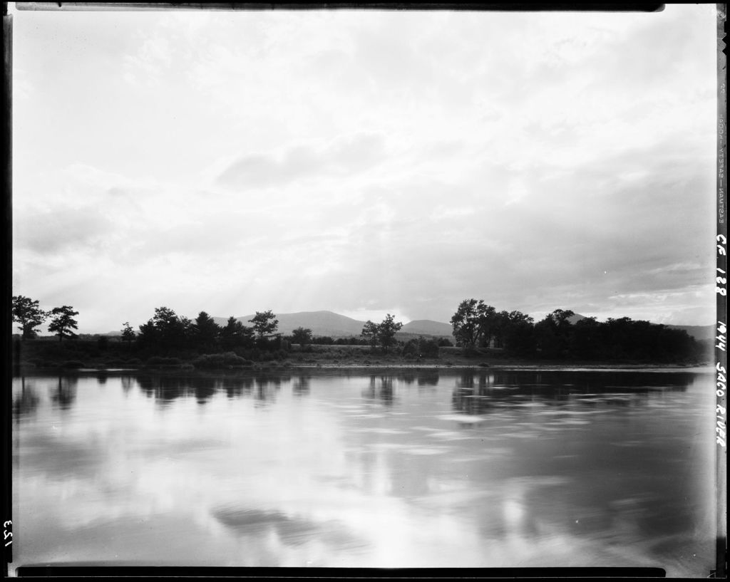 Miniature of Sunlight Streaming Through Clouds Over A Lake In Fryeburg