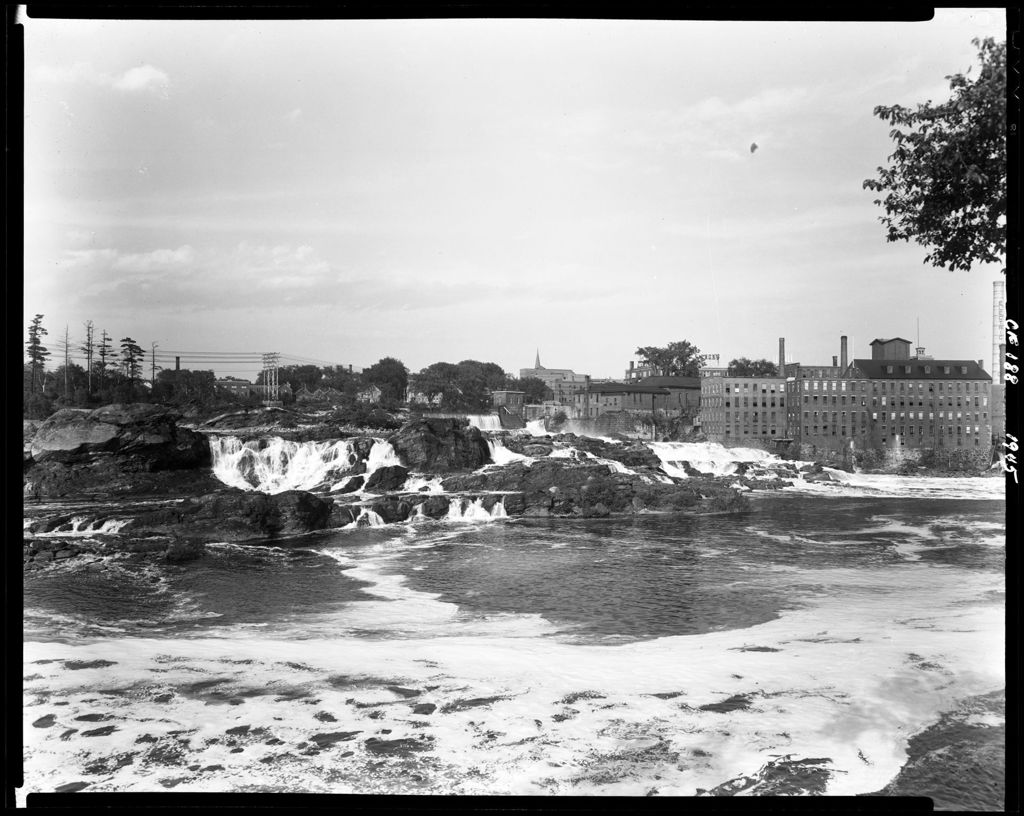 Miniature of Waterfalls On The Androscoggin River In Lewiston
