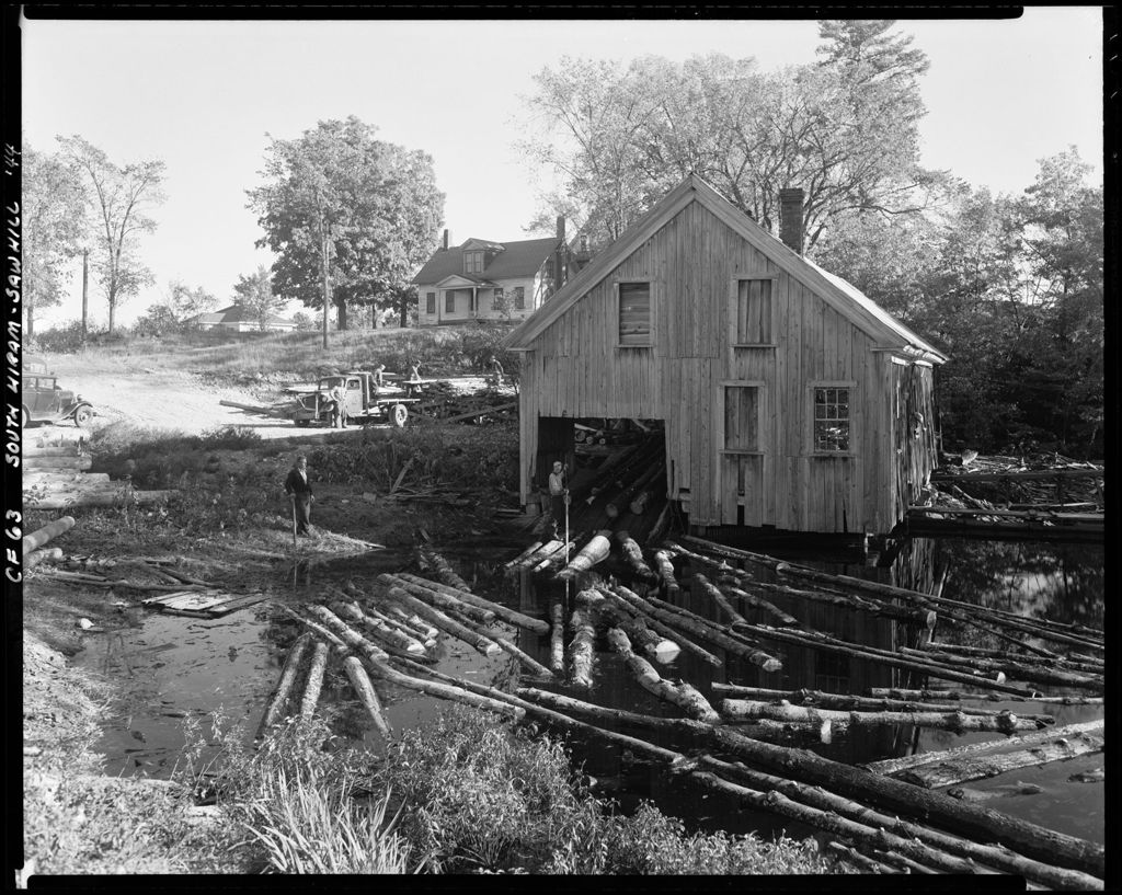 Miniature of A Sawmill In Hiram