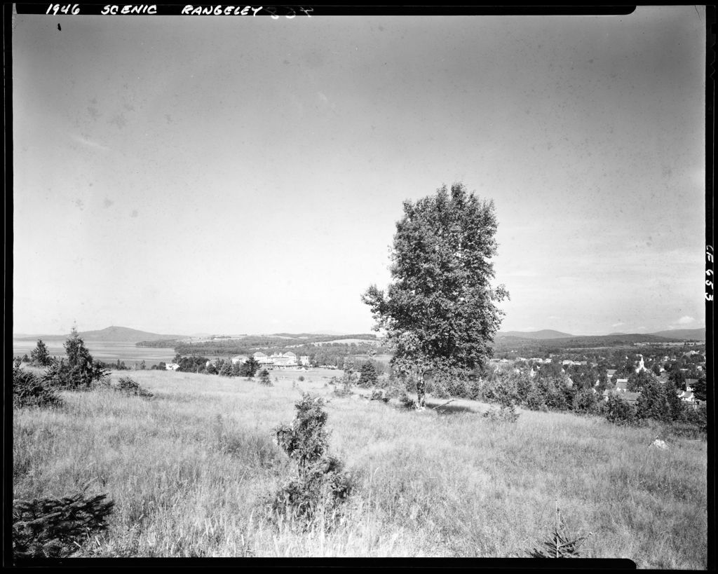 Miniature of Village Of Rangeley And Surrounding Countryside From A Distance