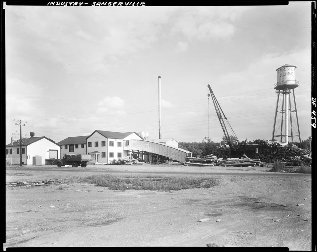 Miniature of A Sawmill, Draper Corp., In Sangerville