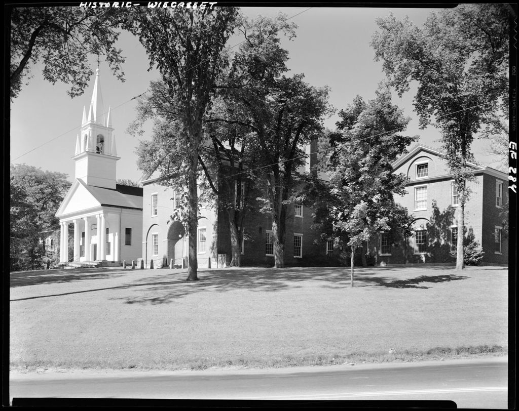 Miniature of Church And Old Courthouse In Wiscasset