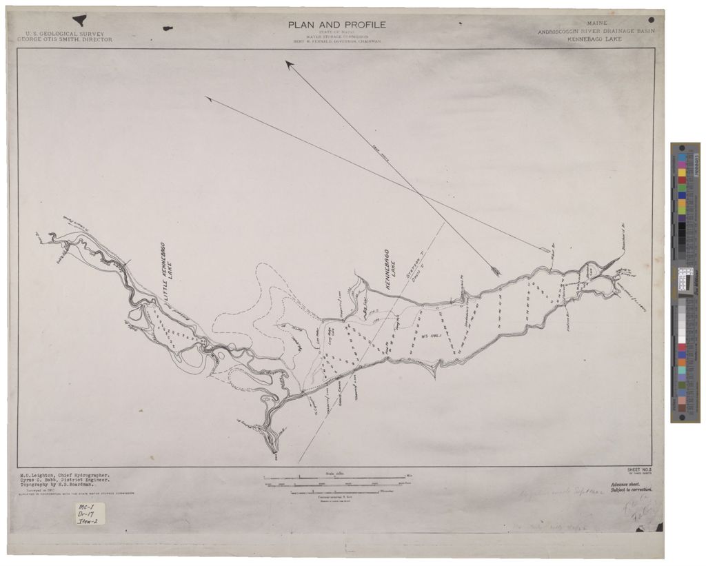 Miniature of Androscoggin River Drainage Basin, Kennebago Lake