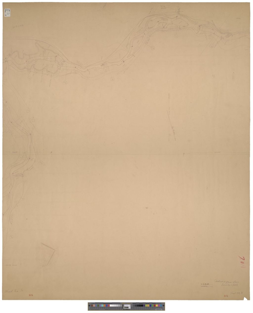 Miniature of Androscoggin River Survey, Livermore Falls to Errol, New Hampshire Sheet 6
