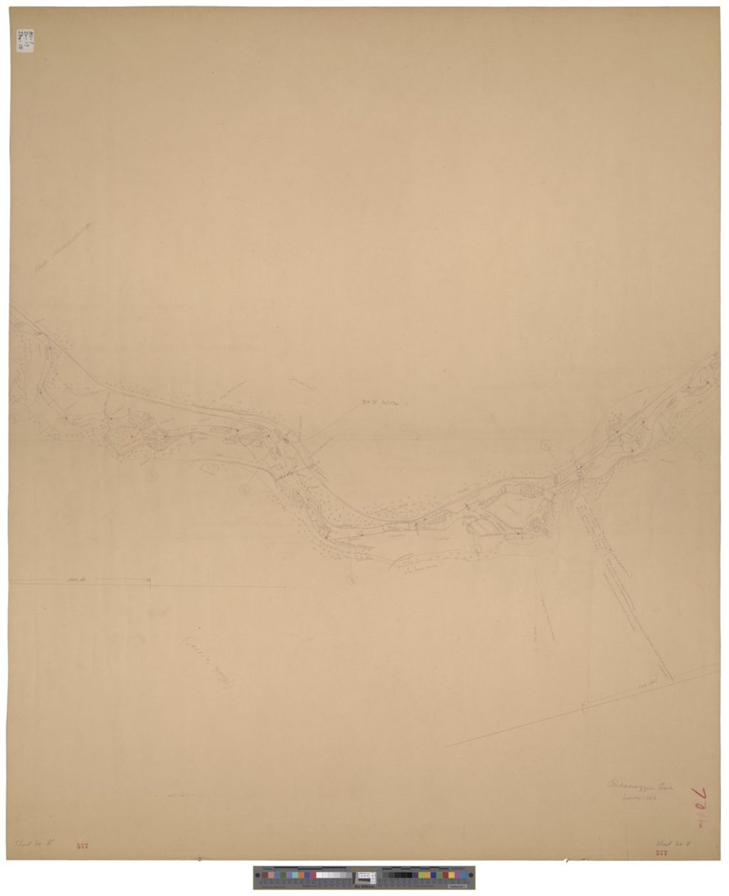 Miniature of Androscoggin River Survey, Livermore Falls to Errol, New Hampshire Sheet 8