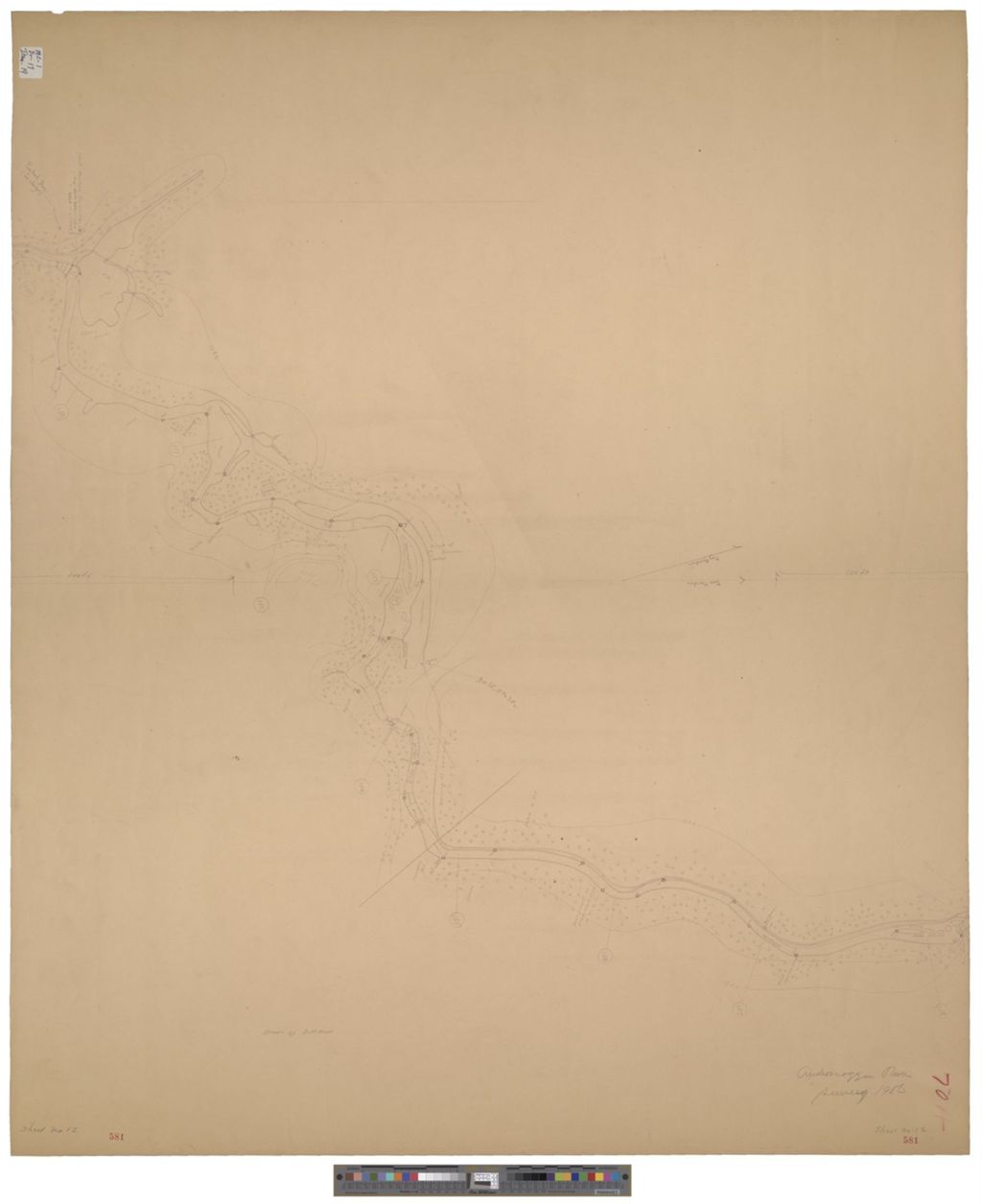 Miniature of Androscoggin River Survey, Livermore Falls to Errol, New Hampshire Sheet 12