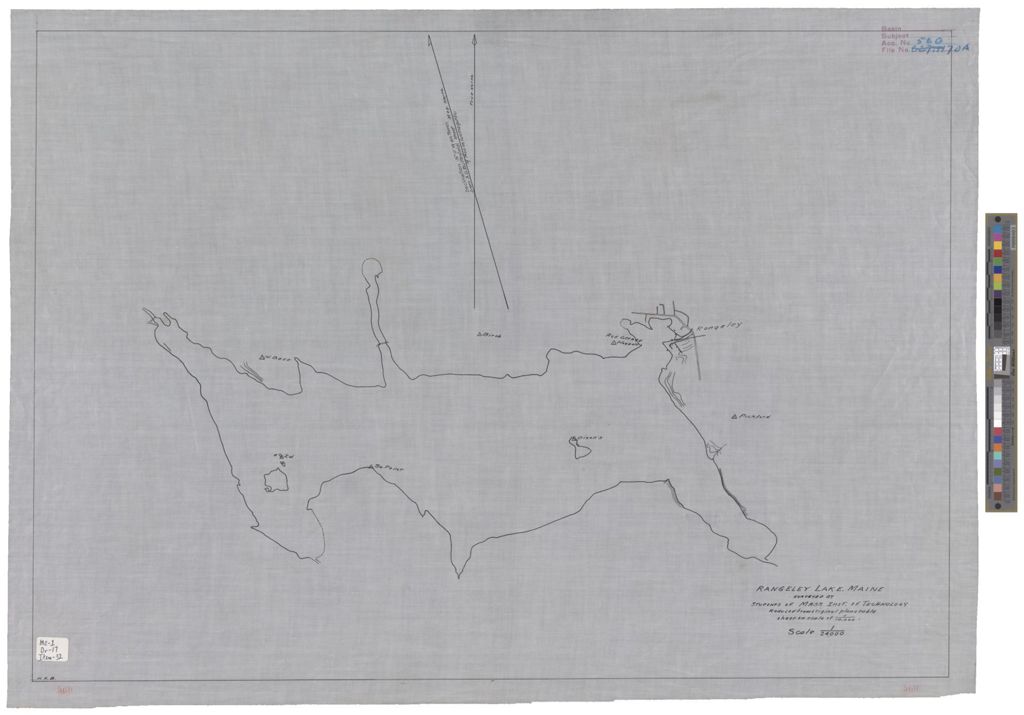 Miniature of Rangeley Lake, Maine.