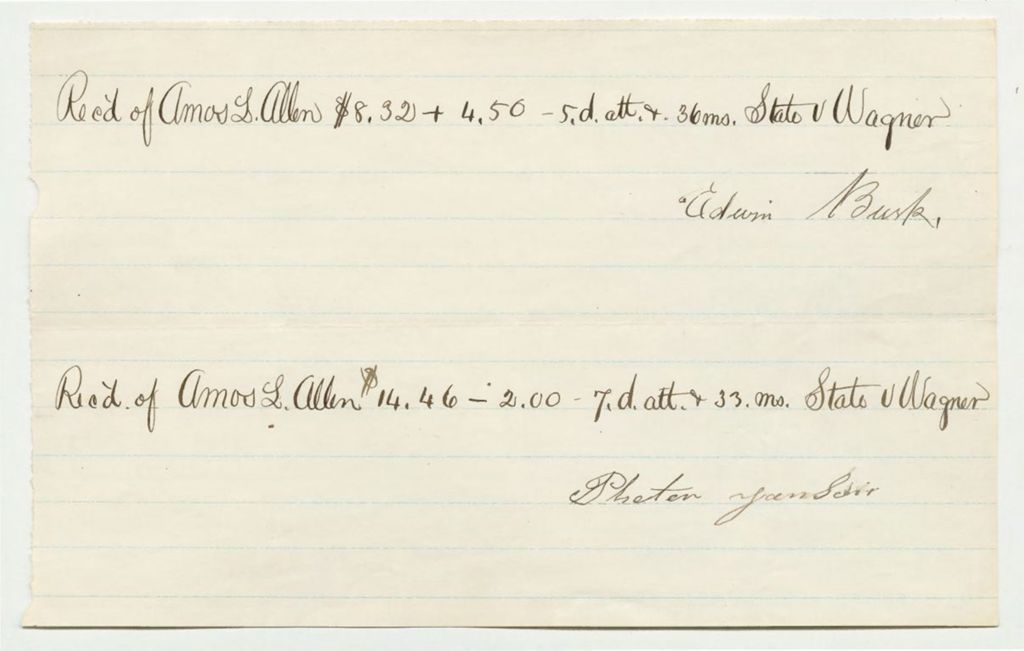 Miniature of list of fees