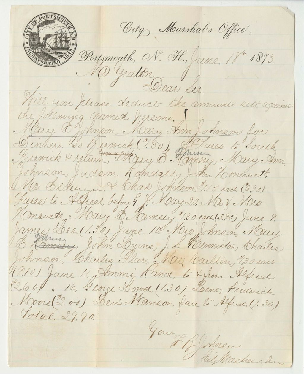 Miniature of State of Maine vs. Louis H. F. Wagner (Smuttynose Island Murders)