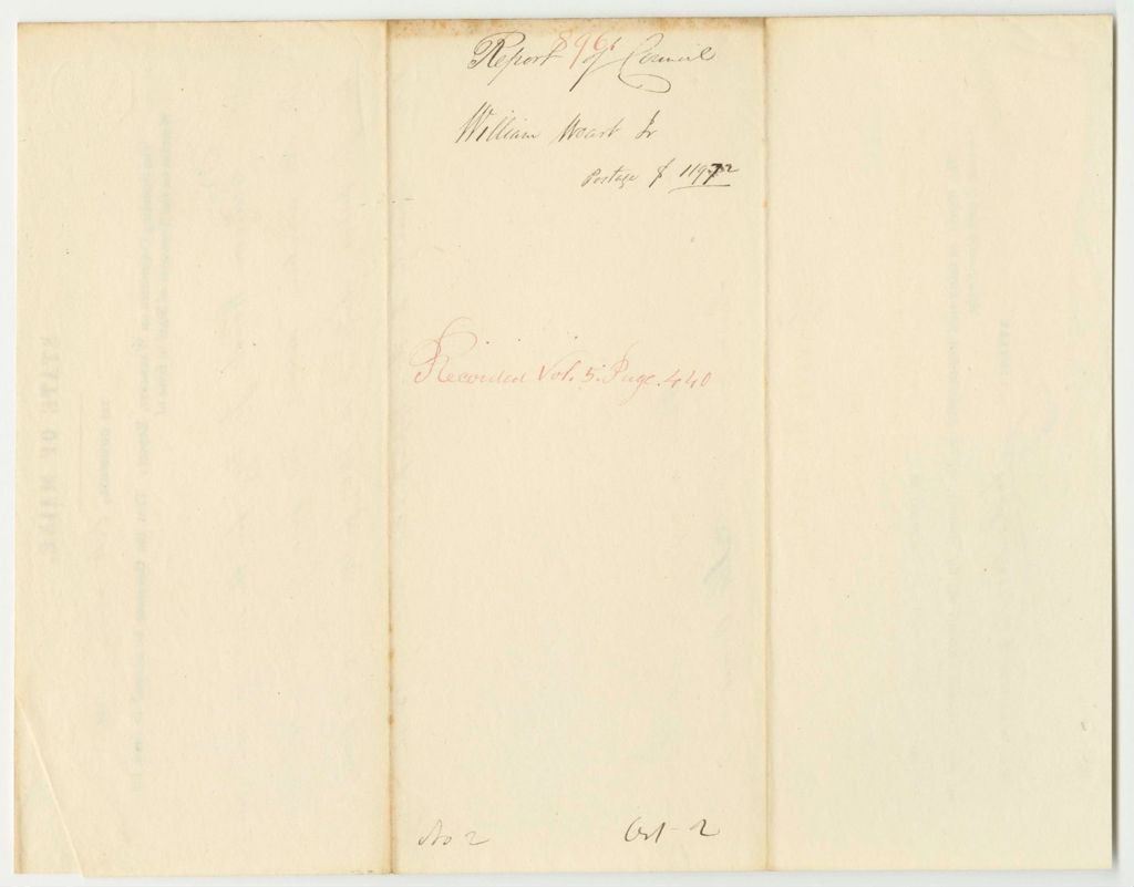 Miniature of Report 896: Warrant in Favor of William Woart Jr. for Postage