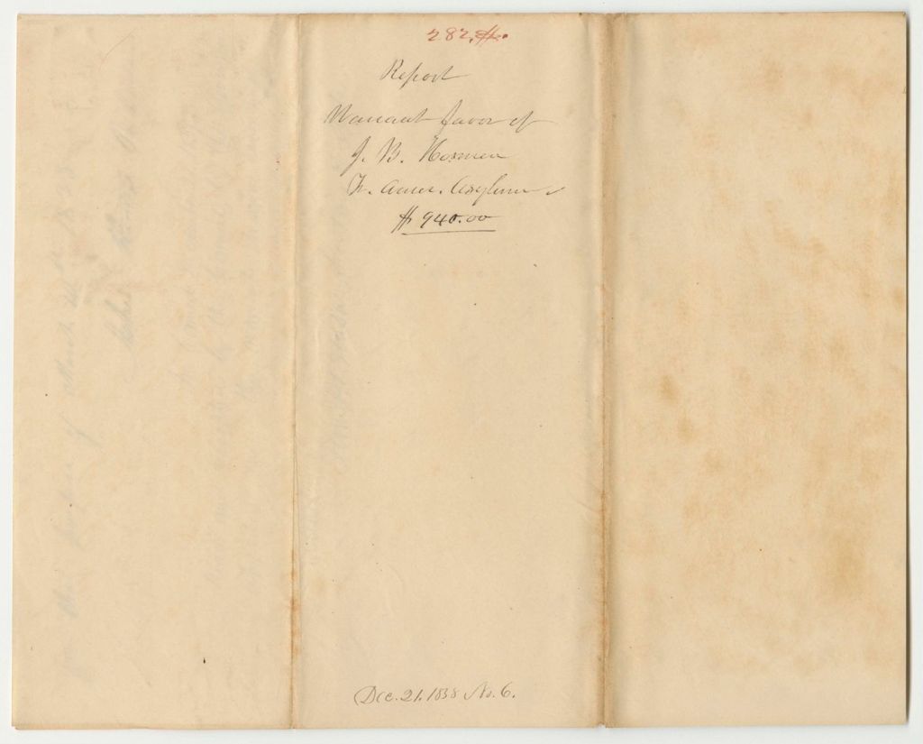Miniature of Report 282: Report on the American Asylum