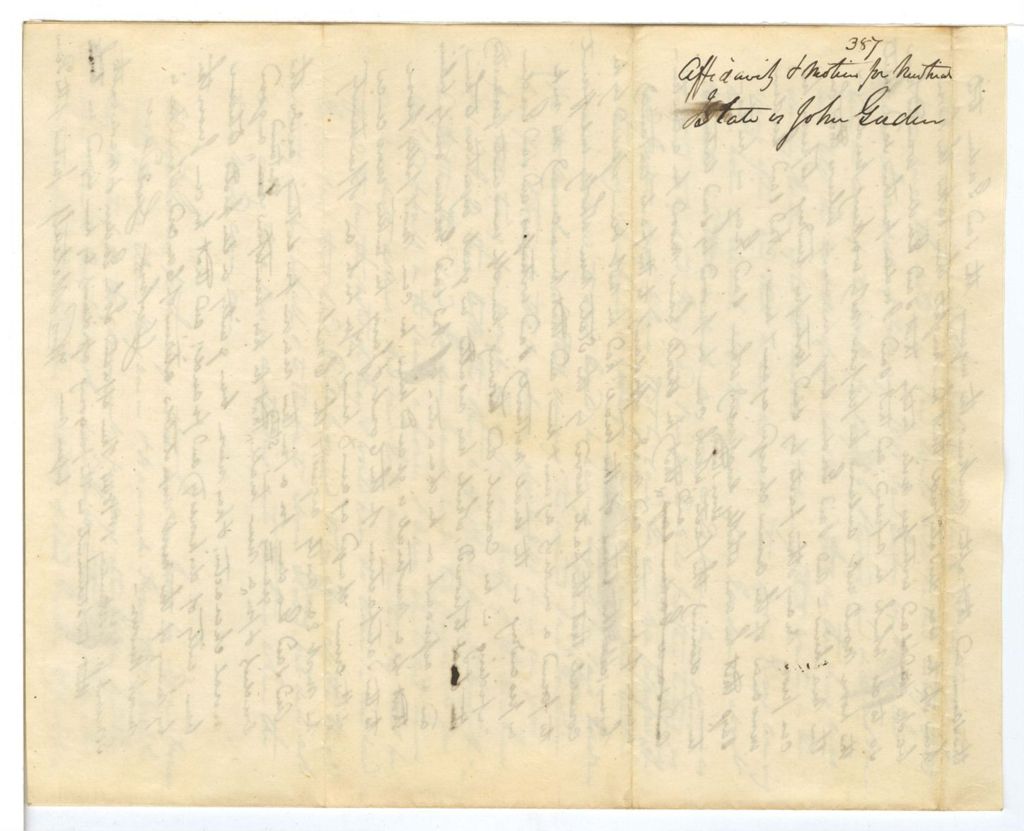 Miniature of Copy of judgement, John Gordon