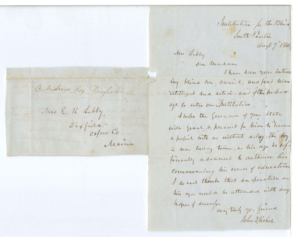 Miniature of Communication of E. R. Libby