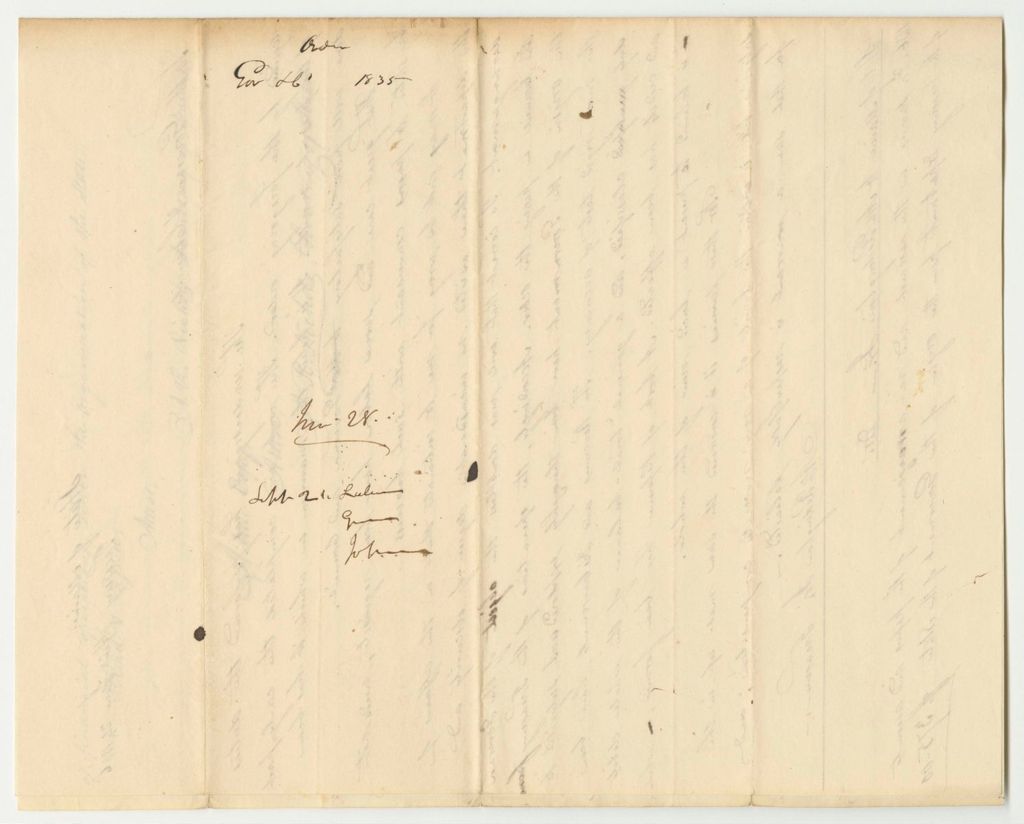 Miniature of Order That the Treasury Be Directed To Compile a Correct Exhibit of All the Revenues and Expenditures of the State